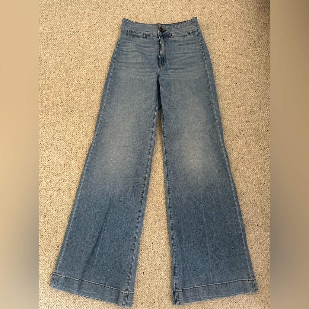 Askk Ny Light Blue Flare Jeans
